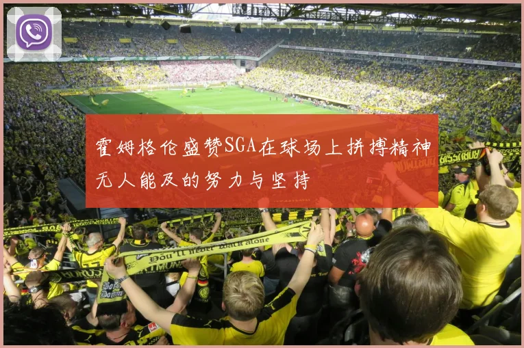 霍姆格伦盛赞SGA在球场上拼搏精神无人能及的努力与坚持